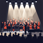 Choir perform